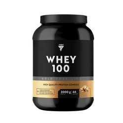 Trec GOLD CORE LINE WHEY 100 białko Izolat + Hydroizolat + Koncentrat 2000g smak ciasteczko