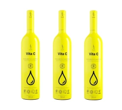 Zestaw: 3x DuoLife - Witamina C w płynie - 750ml