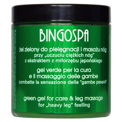 Żel zielony do pielęgnacji i masażu nóg 250g