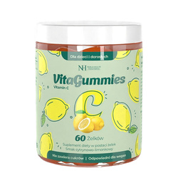 Noble Health VitaGummies Witamina C w żelkach smak cytryna 60 szt.