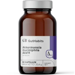 GutHabits Akkermansia Muciniphila nowoczesne wsparcie mikrobioty jelitowej 60 kaps.