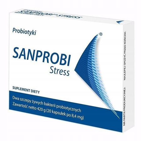 Sanprobi SANPROBI Stress, probiotyk 20 kaps.