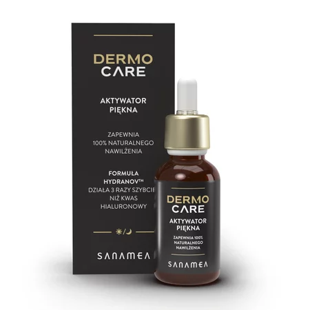 Sanamea Dermo Care - Aktywator Piękna, Epidermalny kwas hialuronowy 30ml