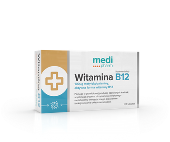 Medi Pharm witamina B12 120 tabletek