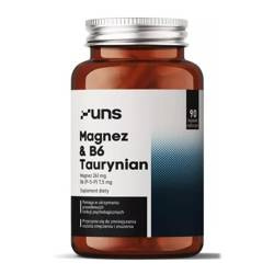 UNS Magnez & B6 Taurynian 90 kaps. vege