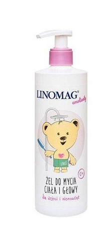 LINOMAG Żel do mycia ciała/głowy dla dzieci 400ml