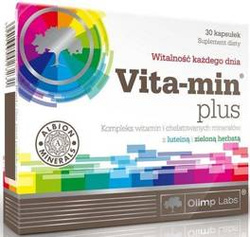 Olimp Labs Vita min plus kompleks witamin 30 kaps.