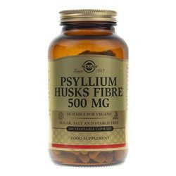 Solgar Psyllium Husks Fibre 500 mg błonnik - 200 kaps.