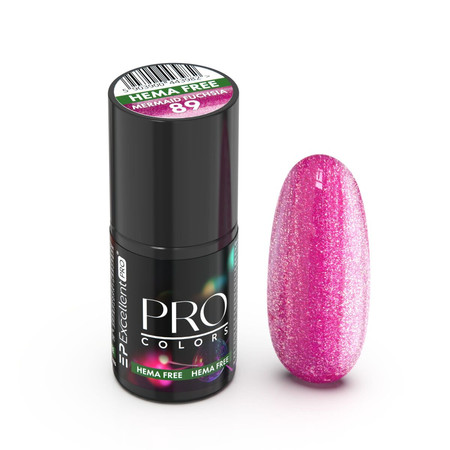 Pro Colors Hema Free lakier hybrydowy 89 Mermaid Fuchsia 7g