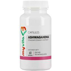 Myvita Ashwagandha Standa.3% 250 Mg 60 K