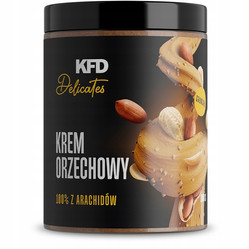 KFD Masło Naturalny Krem Orzechowy z Arachidów Crunchy 1kg