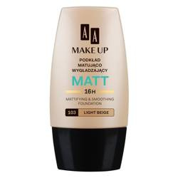Make Up Matt Foundation podkład matująco wygładzający 103 Light Beige 30ml