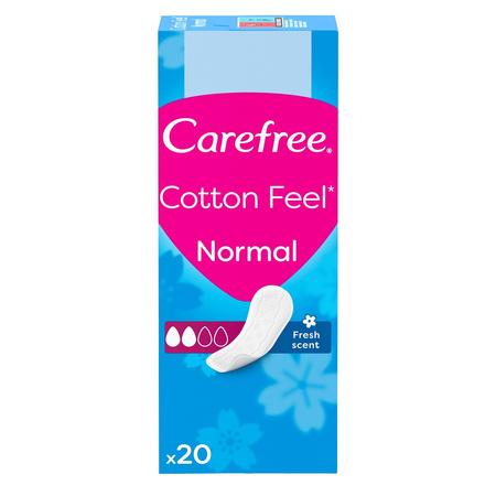 Cotton Feel Normal wkładki higieniczne świeży zapach 20szt