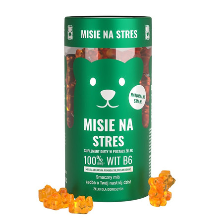 Noble Health Misie na stres w postaci żelek 300g