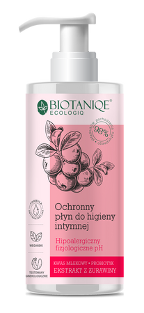 Biotaniqe, Ecologiq, Ochronny Płyn do Higieny Intymnej, 300 ml