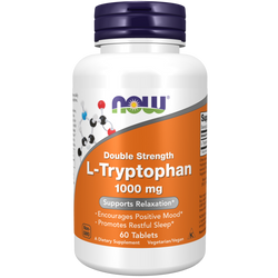 NOW FOODS L-Tryptofan 1000 mg (60 kaps.)