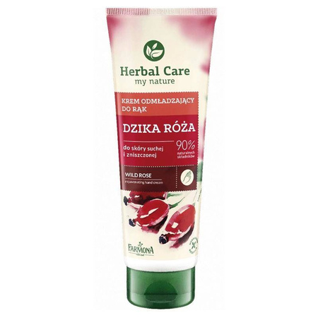 Herbal Care Krem do Rąk DZIKA RÓŻA odmładzający