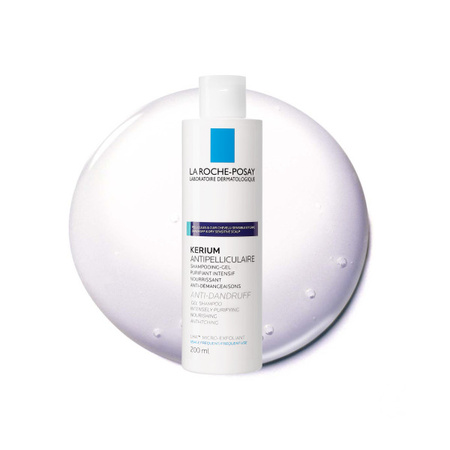 La Roche-Posay – Szampon przeciwłupieżowy, Łupież tłusty – 200 ml