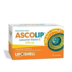 Ascolip Liposomal Witamina C smak cytryny-pomarań