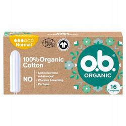 O.B. – Organic Normal, Tampony higieniczne – 16 szt