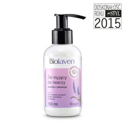 Biolaven - Żel myjący do twarzy Olej z pestek winogron & Olejek lawendowy 150ml