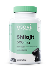 Osavi Shilajit 500 mg Mumio grzyby na wsparcie odporności 90 kaps. vege