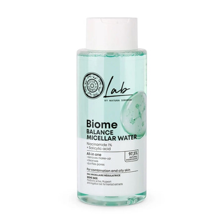 Lab Biome woda micelarna do cery tłustej i mieszanej 400ml