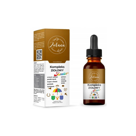 Zielana Kompleks ziołowy JUNIOR dla dzieci 50 ml
