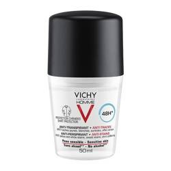 Vichy Homme Anti-Perspirant 48h antyperspirant w kulce przeciw plamom 50ml