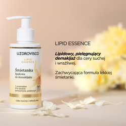 Uzdrovisco, Lipid Essence Śmietanka lipidowa do demakijażu, 150 ml