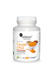 Aliness Curcumin 3 PLUS z piperyna 500 mg/1 mg x 60 VEGE kaps.