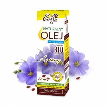 Etja - Naturalny olej lniany BIO - 50 ml