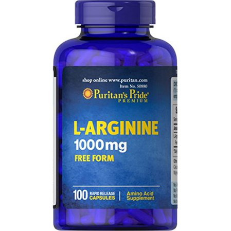Puritan's Pride L-Arginine 1000mg 100 kaps.