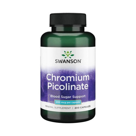 Swanson Chrom Pikolinian 200 Mcg 200 K