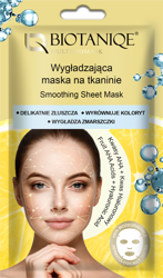 Zestaw 3x Biotaniqe Wygładzająca maska na tkaninie 13 ml