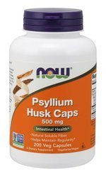 Psyllium Husk Caps - Babka Płesznik 500 mg (200 kaps.)