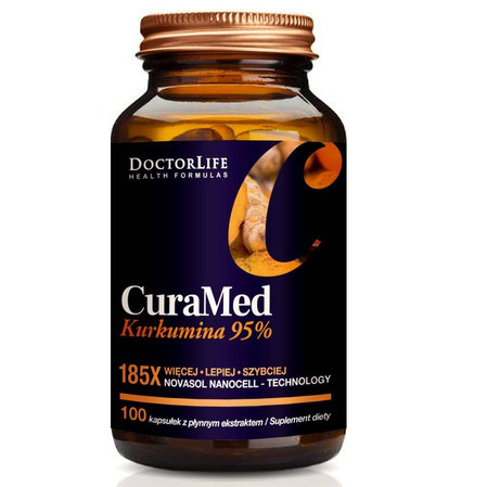 Doctor Life CuraMed NanoCell kurkumina micelizowana 720mg - 120 kaps.