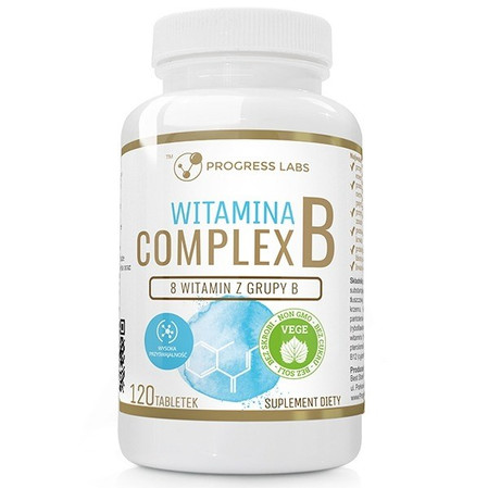 Progress Labs Witamina B-complex 120 tabletek