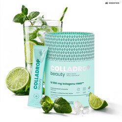 Aura Herbals Colladrop® Beauty, kolagen HMG™ 10 000 mg Mojito - 30 sasz.