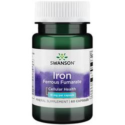 Iron Ferrous Fumarate 18 mg (60 kaps.)