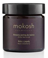 Mokosh - Aktywny peeling do twarzy. Róża z jagodą - 60 ml