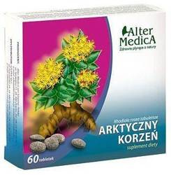 Alter Medica − Rhodiola Rosea, Arktyczny Korzeń − 60 tabl.