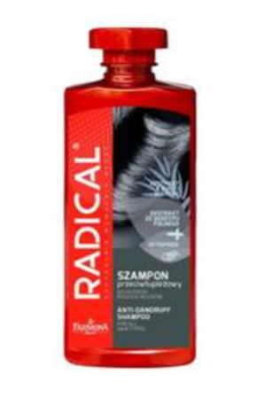 Radical Anti-Dandruff Shampoo szampon przeciwłupieżowy każdy rodzaj włosów 400ml