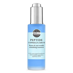 Bioup Odnawiające serum ujędrniające i przeciwzmarszczkowe z czystym peptydem miedziowym 0,5% 30ml