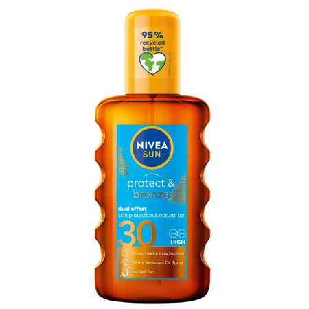 Nivea Sun Protect & Bronze olejek w spray'u aktywujący naturalną opaleniznę SPF30 200ml