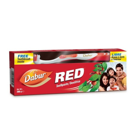 Dabur Red Pasta Do Zębów 200G + szczoteczka