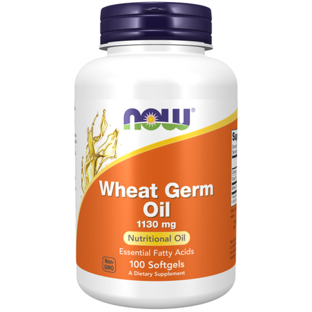 NOW FOODS Wheat Germ Oil - Olej z kiełków pszenicy (100 kaps.)