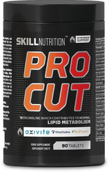 Skill Nutrition Pro Cut, Fat Metabolism Support na wsparcie utraty wagi 90 tabl.
