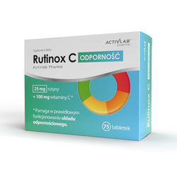 Activlab Rutinox C witamina C rutyna 75 tabl.