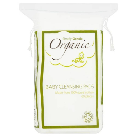 Simply Gentle, Duże Waciki Organiczne (60 szt.)